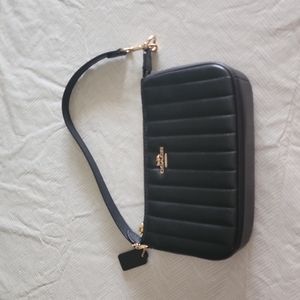 Coach wristlet black